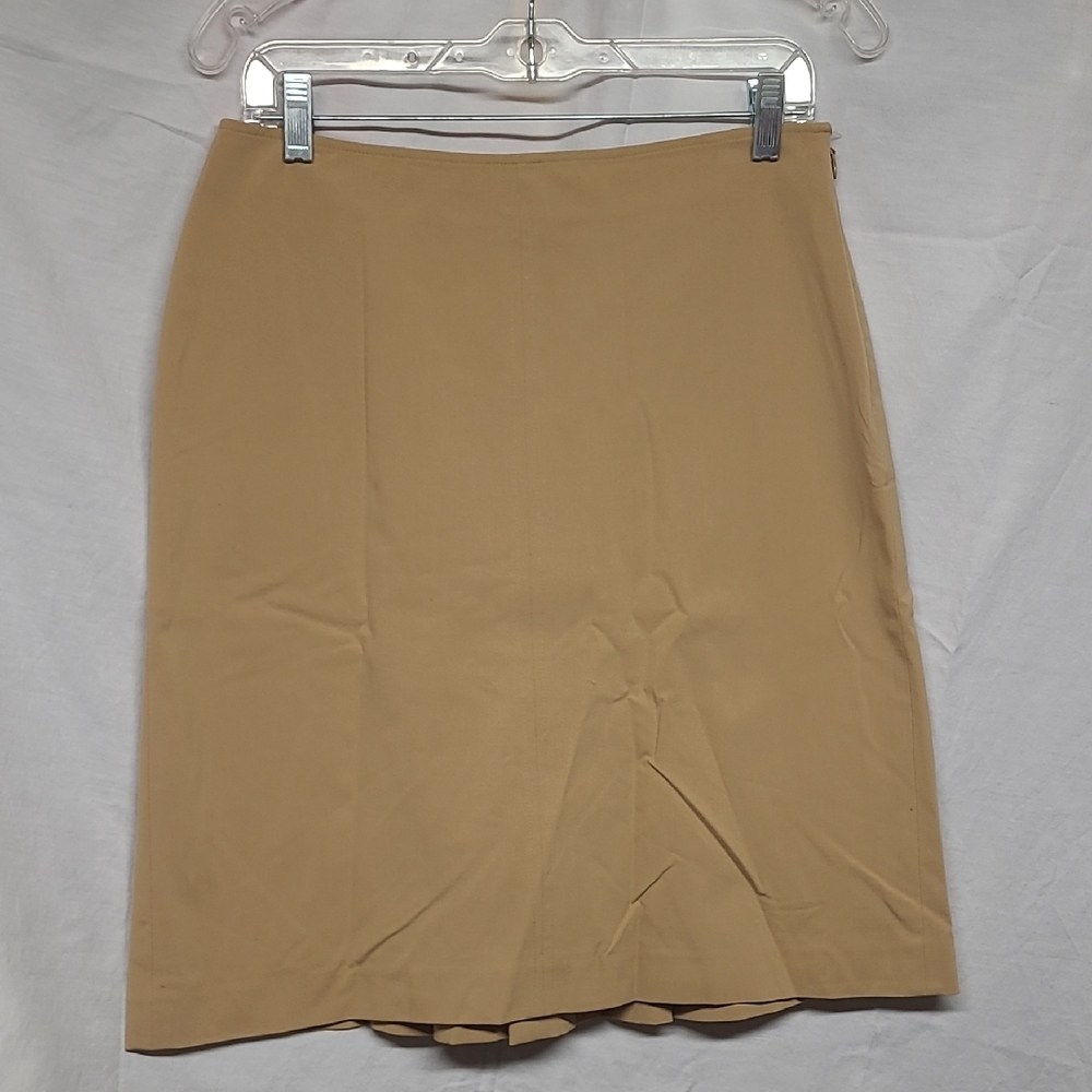 Chic Tan Pencil Skirt for Women